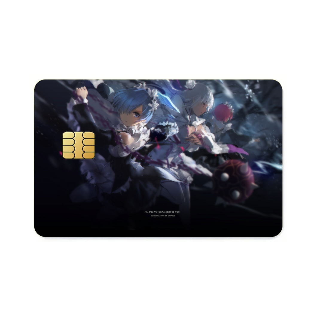 Anime Re:ZERO -Starting Life in Another World-  Credit Card Skins (4-in-1 Pack)