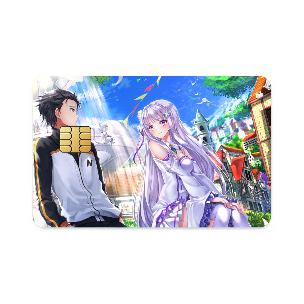 Anime Re:ZERO -Starting Life in Another World-  Credit Card Skins (4-in-1 Pack)