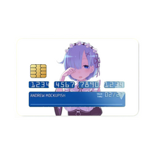 Load image into Gallery viewer, Anime Re:ZERO -Starting Life in Another World-  Credit Card Skins (4-in-1 Pack)
