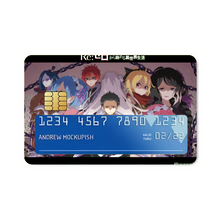 Load image into Gallery viewer, Anime Re:ZERO -Starting Life in Another World-  Credit Card Skins (4-in-1 Pack)
