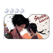 Load image into Gallery viewer, Anime Samurai Champloo  Car Sunshade
