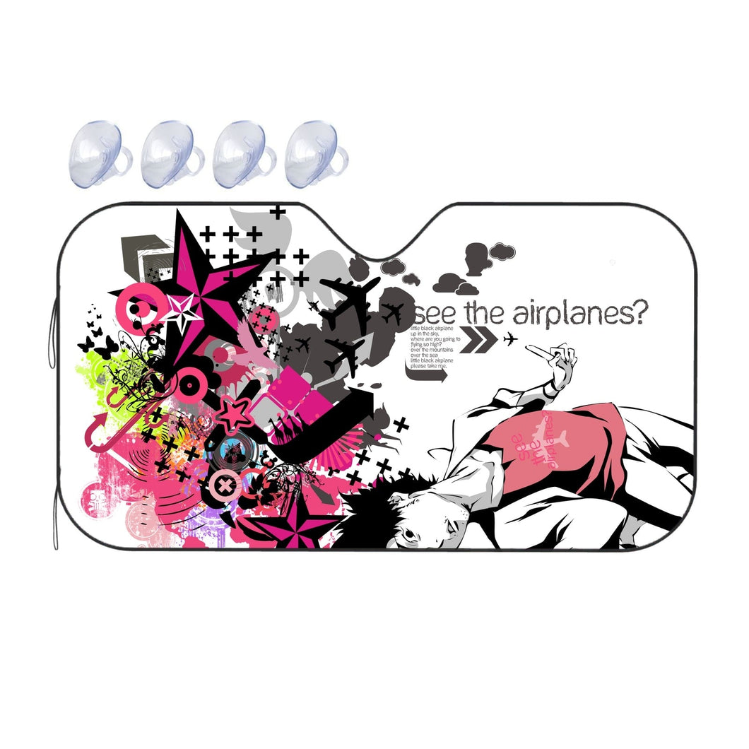 Anime Samurai Champloo Car Sunshade