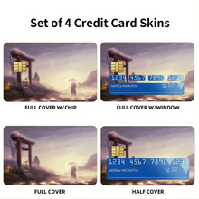 Load image into Gallery viewer, Anime Samurai Champloo Credit Card Skins (4-in-1 Pack)

