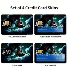Load image into Gallery viewer, Anime Samurai Champloo Credit Card Skins (4-in-1 Pack)
