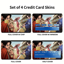 Load image into Gallery viewer, Anime Samurai Champloo Credit Card Skins (4-in-1 Pack)
