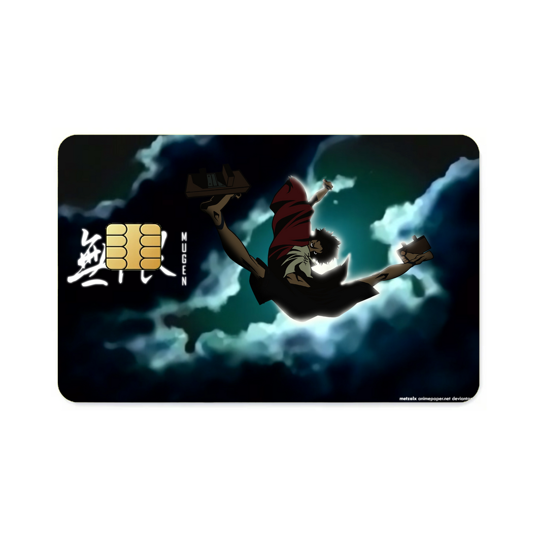 Anime Samurai Champloo Credit Card Skins (4-in-1 Pack)