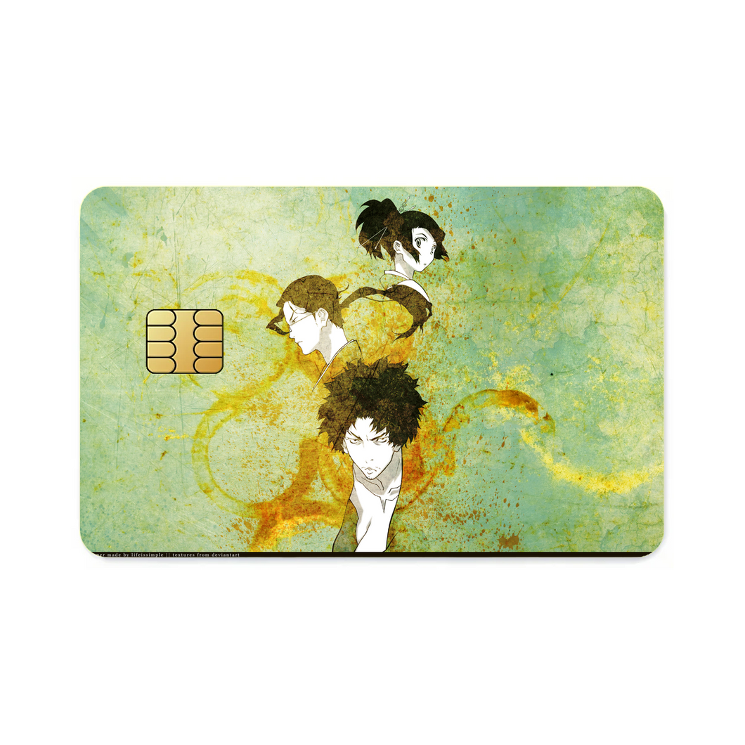 Anime Samurai Champloo Credit Card Skins (4-in-1 Pack)