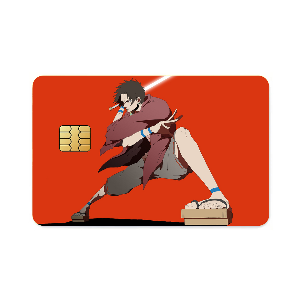 Anime Samurai Champloo Credit Card Skins (4-in-1 Pack)