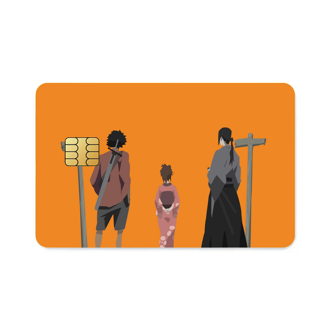 Anime Samurai Champloo  Credit Card Skins (4-in-1 Pack)