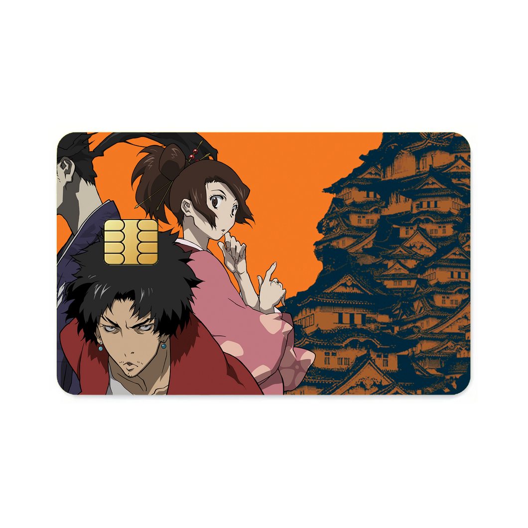 Anime Samurai Champloo Credit Card Skins (4-in-1 Pack)