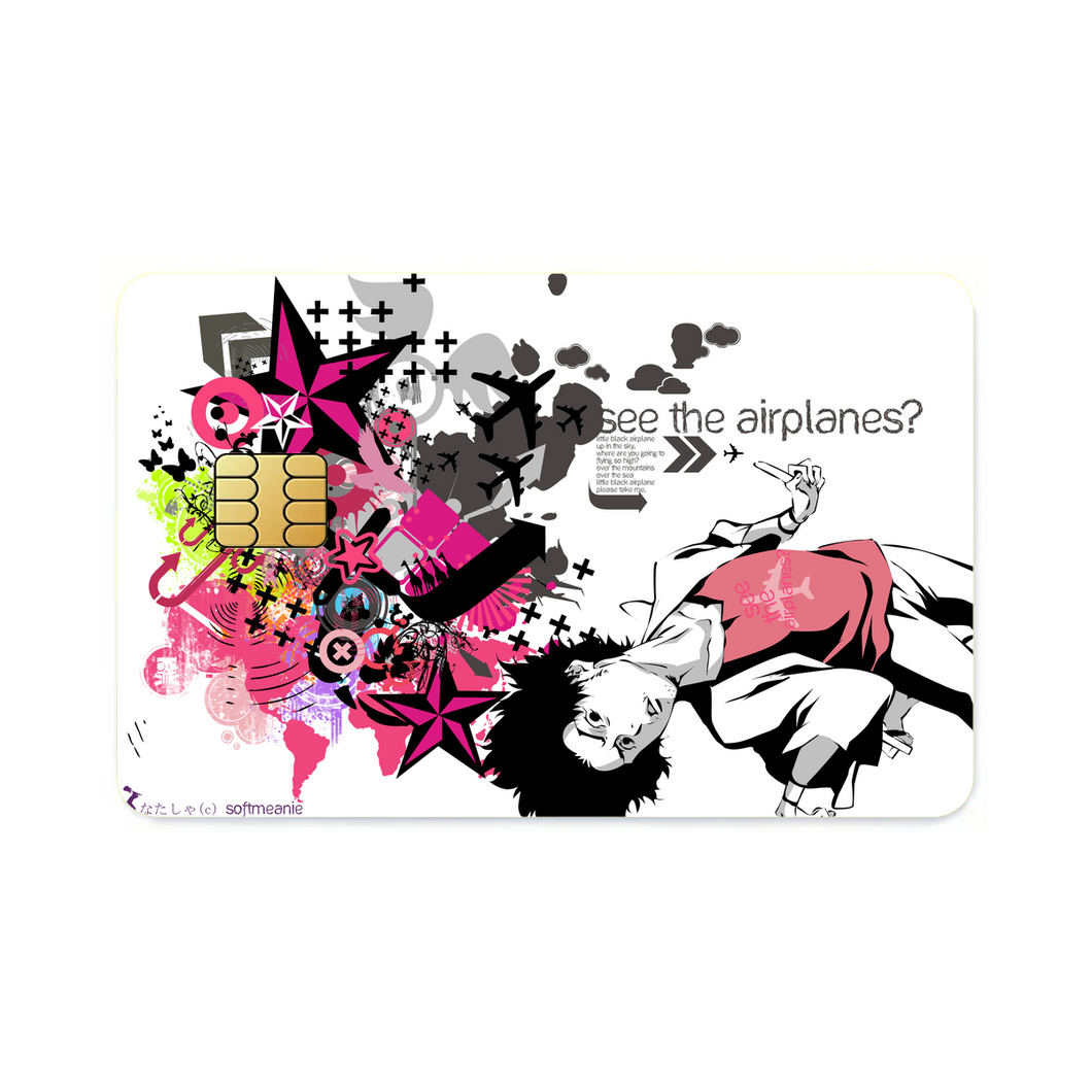 Anime Samurai Champloo Credit Card Skins (4-in-1 Pack)