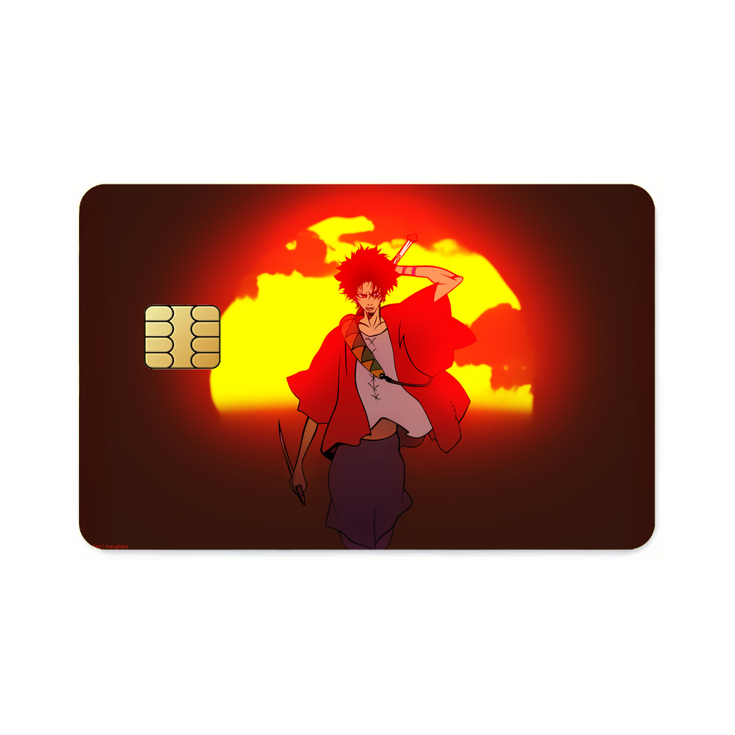Anime Samurai Champloo Credit Card Skins (4-in-1 Pack)