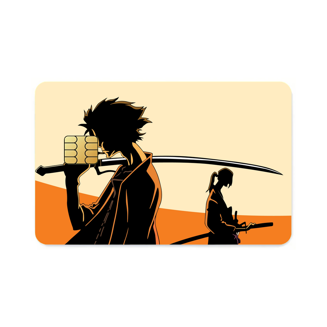 Anime Samurai Champloo Credit Card Skins (4-in-1 Pack)