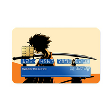 Load image into Gallery viewer, Anime Samurai Champloo Credit Card Skins (4-in-1 Pack)
