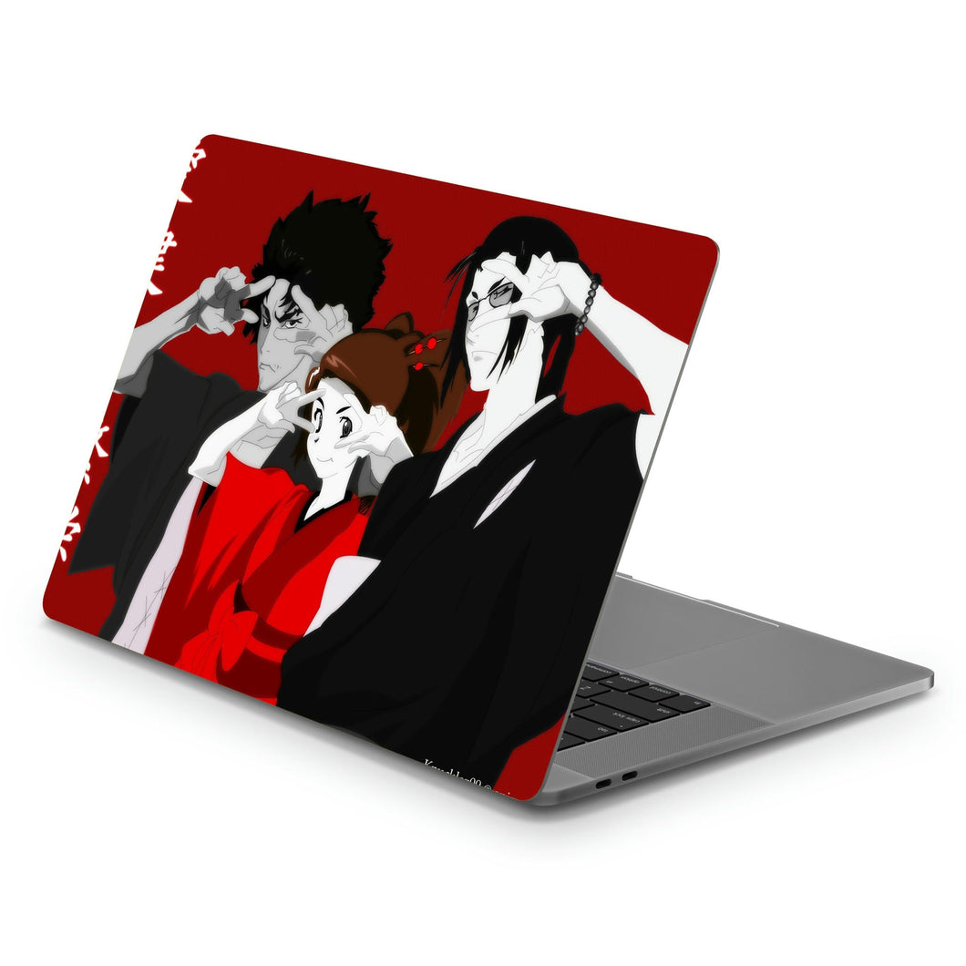 Anime Samurai Champloo Macbook Skin