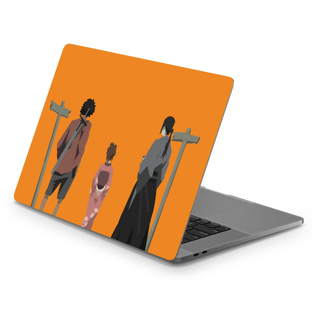Anime Samurai Champloo  Macbook Skin