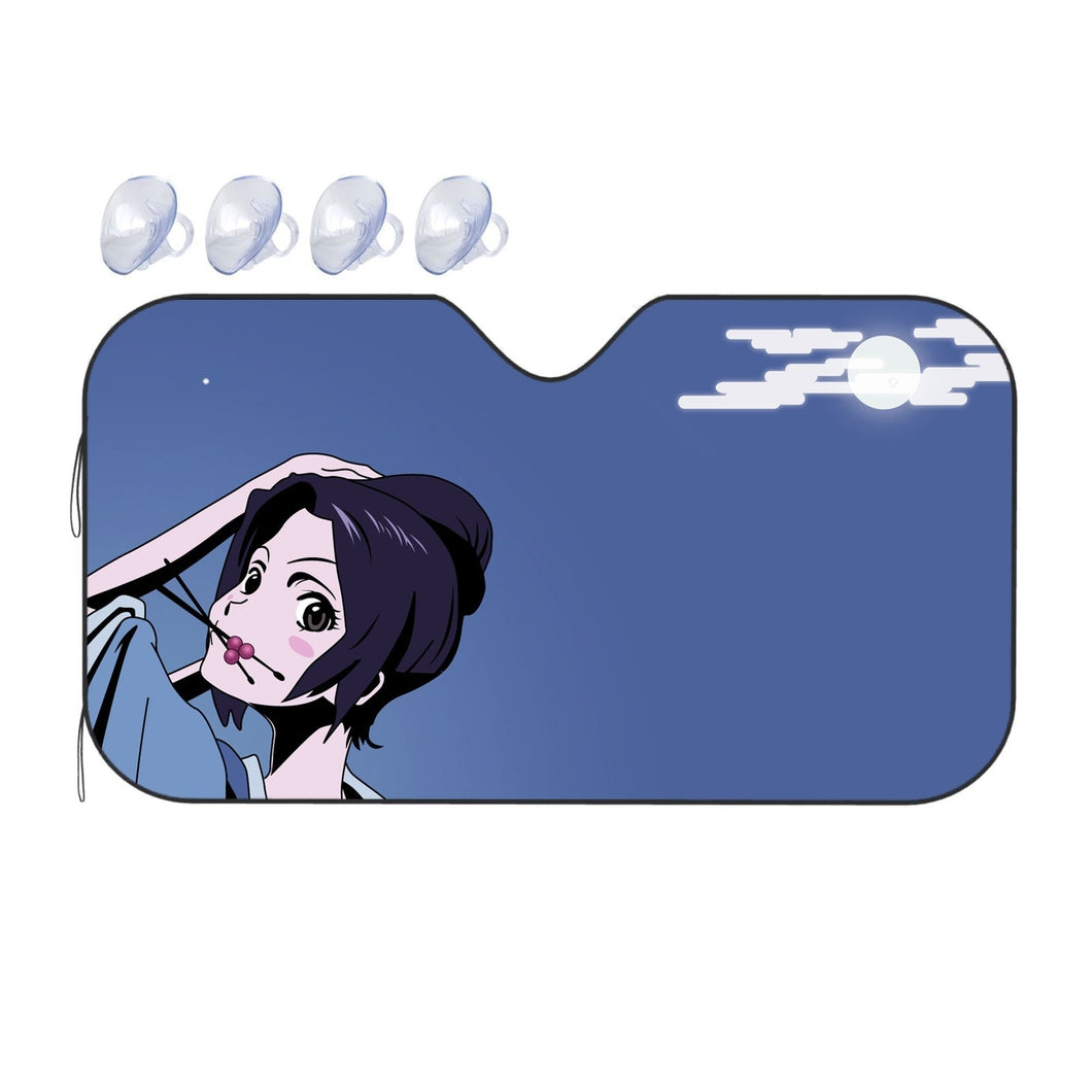 Anime Samurai Champloor Car Sunshade