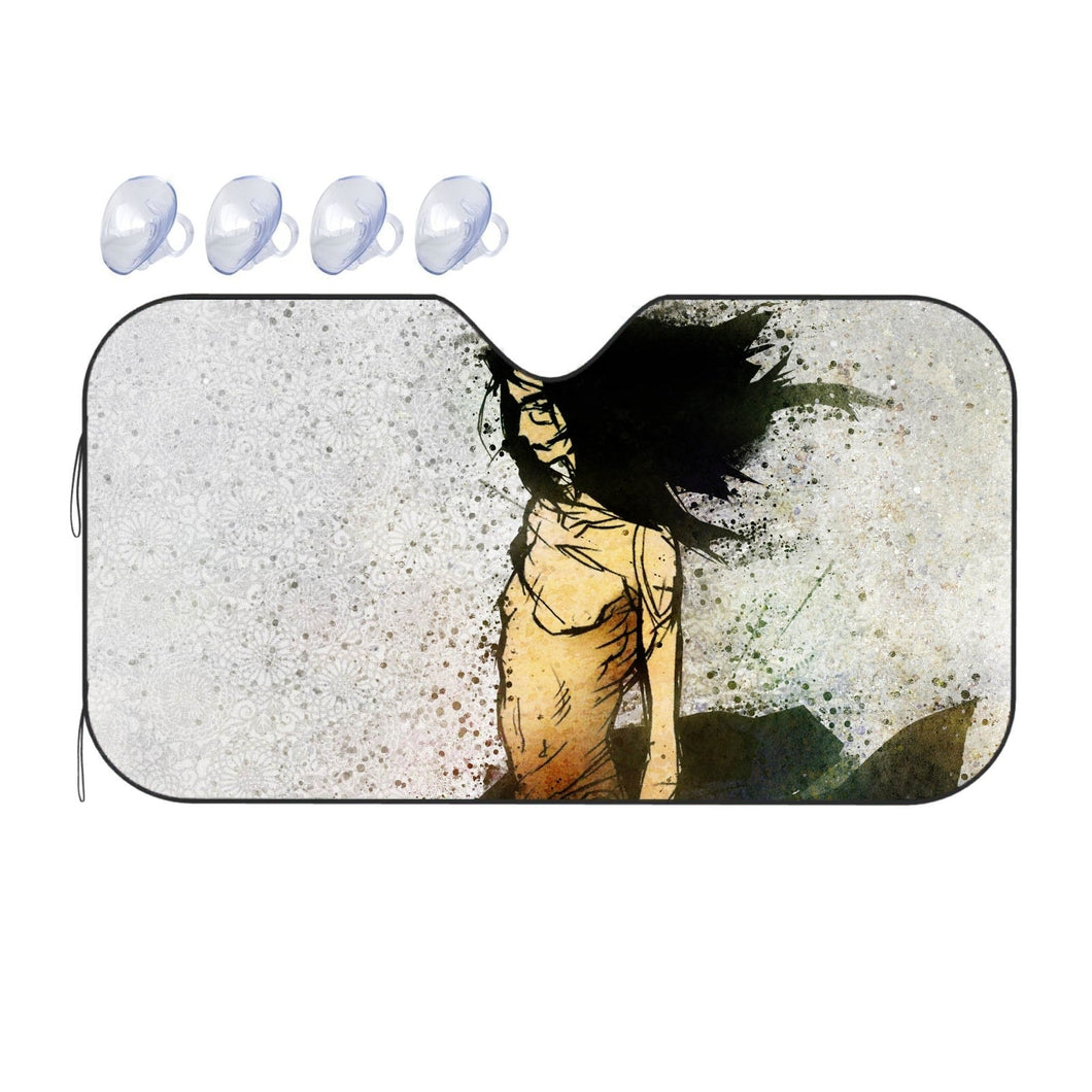 Anime Samurai Champloor Car Sunshade