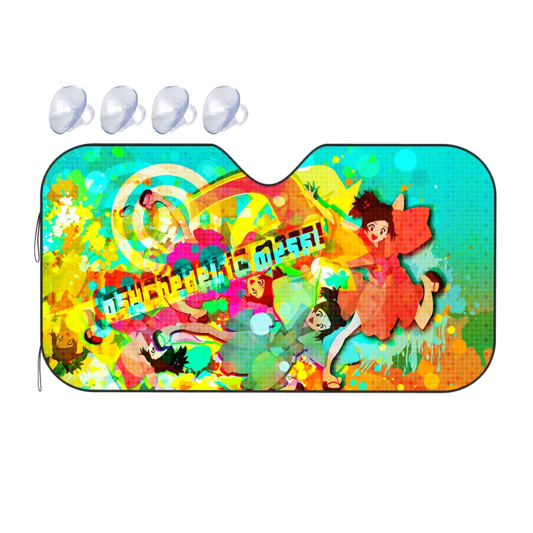 Anime Samurai Champloor Car Sunshade