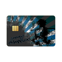 Load image into Gallery viewer, Anime Samurai Champloor Credit Card Skins (4-in-1 Pack)
