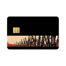 Load image into Gallery viewer, Anime Samurai Champloor Credit Card Skins (4-in-1 Pack)
