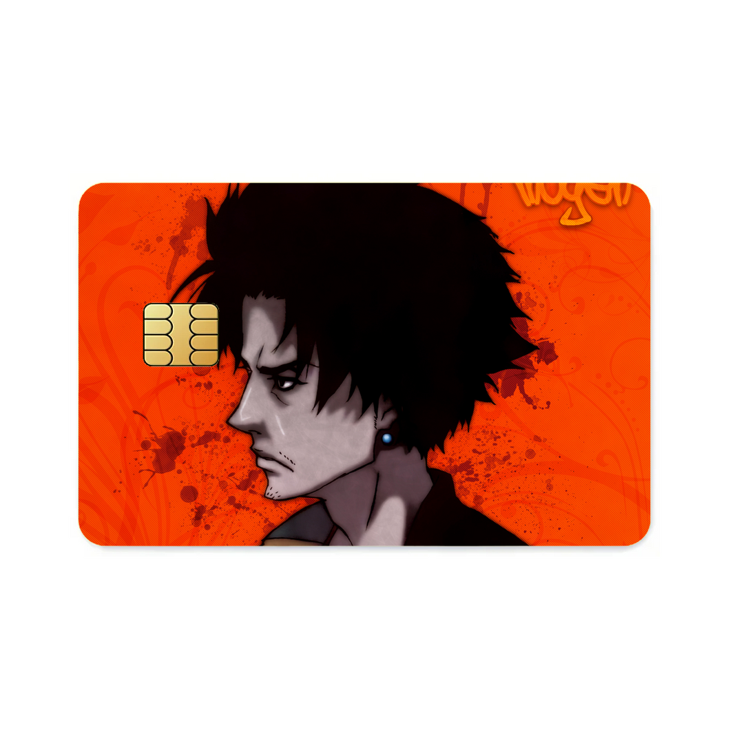 Anime Samurai Champloor Credit Card Skins (4-in-1 Pack)
