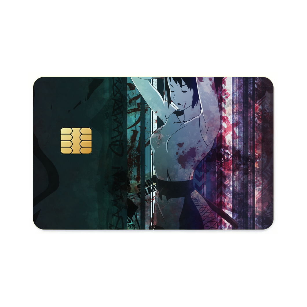 Anime Samurai Champloor Credit Card Skins (4-in-1 Pack)