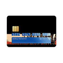 Load image into Gallery viewer, Anime Samurai Champloor Credit Card Skins (4-in-1 Pack)
