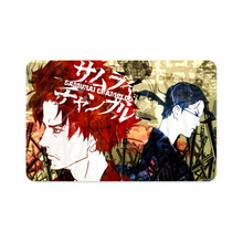 Load image into Gallery viewer, Anime Samurai Champloor Credit Card Skins (4-in-1 Pack)
