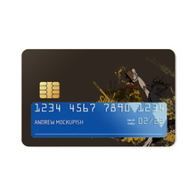 Load image into Gallery viewer, Anime Samurai Champloor Credit Card Skins (4-in-1 Pack)
