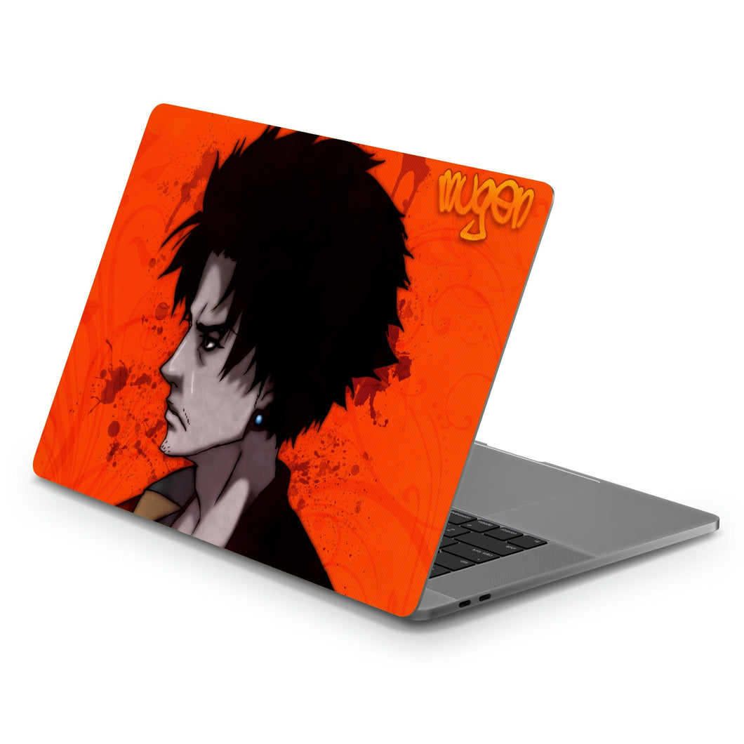 Anime Samurai Champloor Macbook Skin
