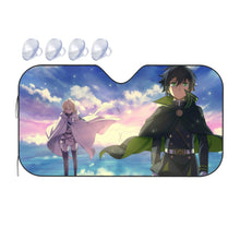 Load image into Gallery viewer, Anime Seraph of the End  Car Sunshade
