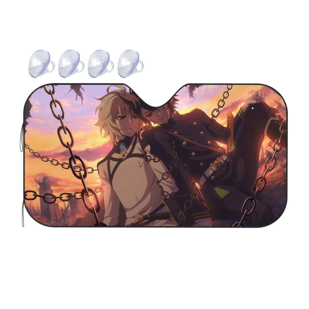 Anime Seraph of the End Car Sunshade