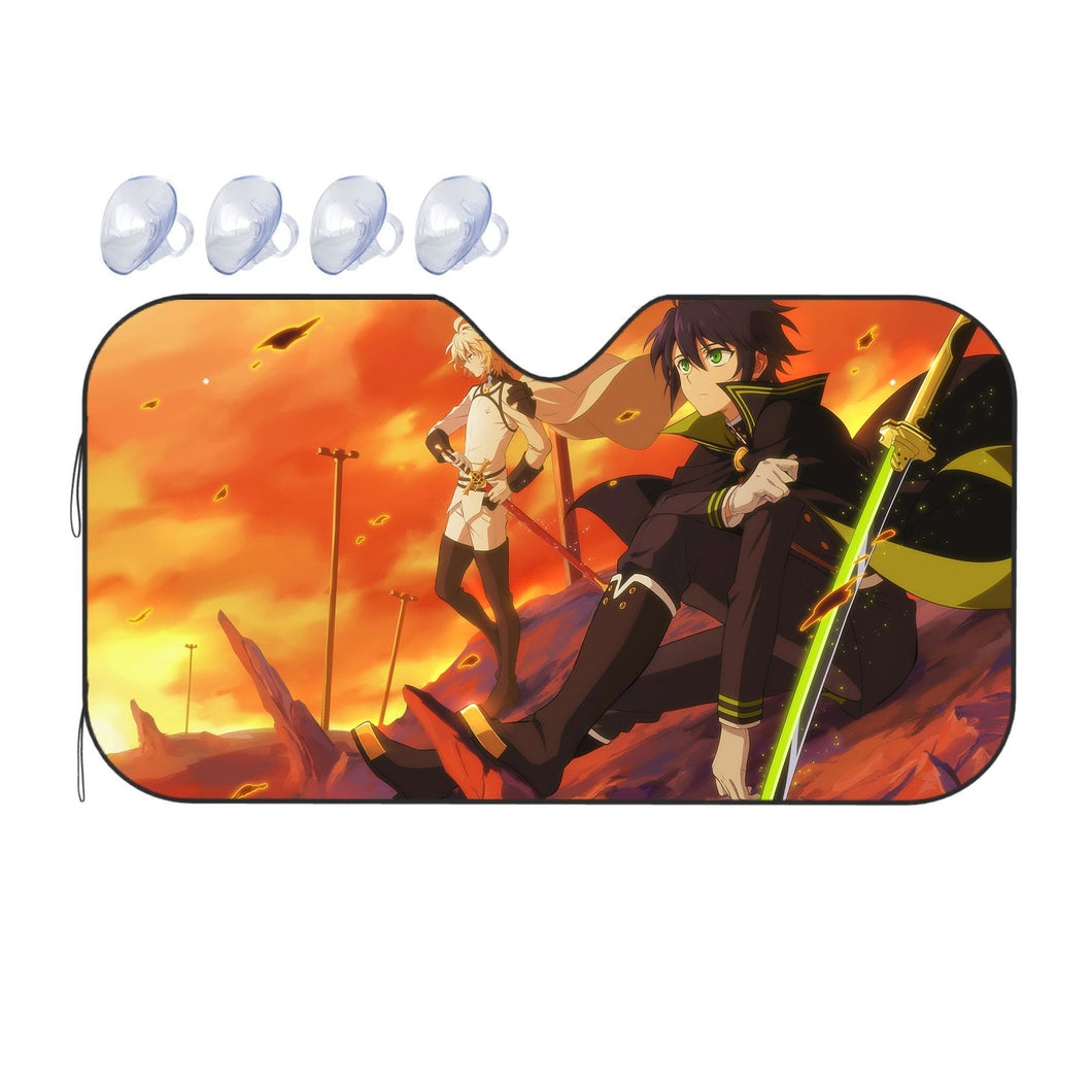 Anime Seraph of the End  Car Sunshade