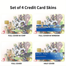 Load image into Gallery viewer, Anime Seraph of the End Credit Card Skins (4-in-1 Pack)
