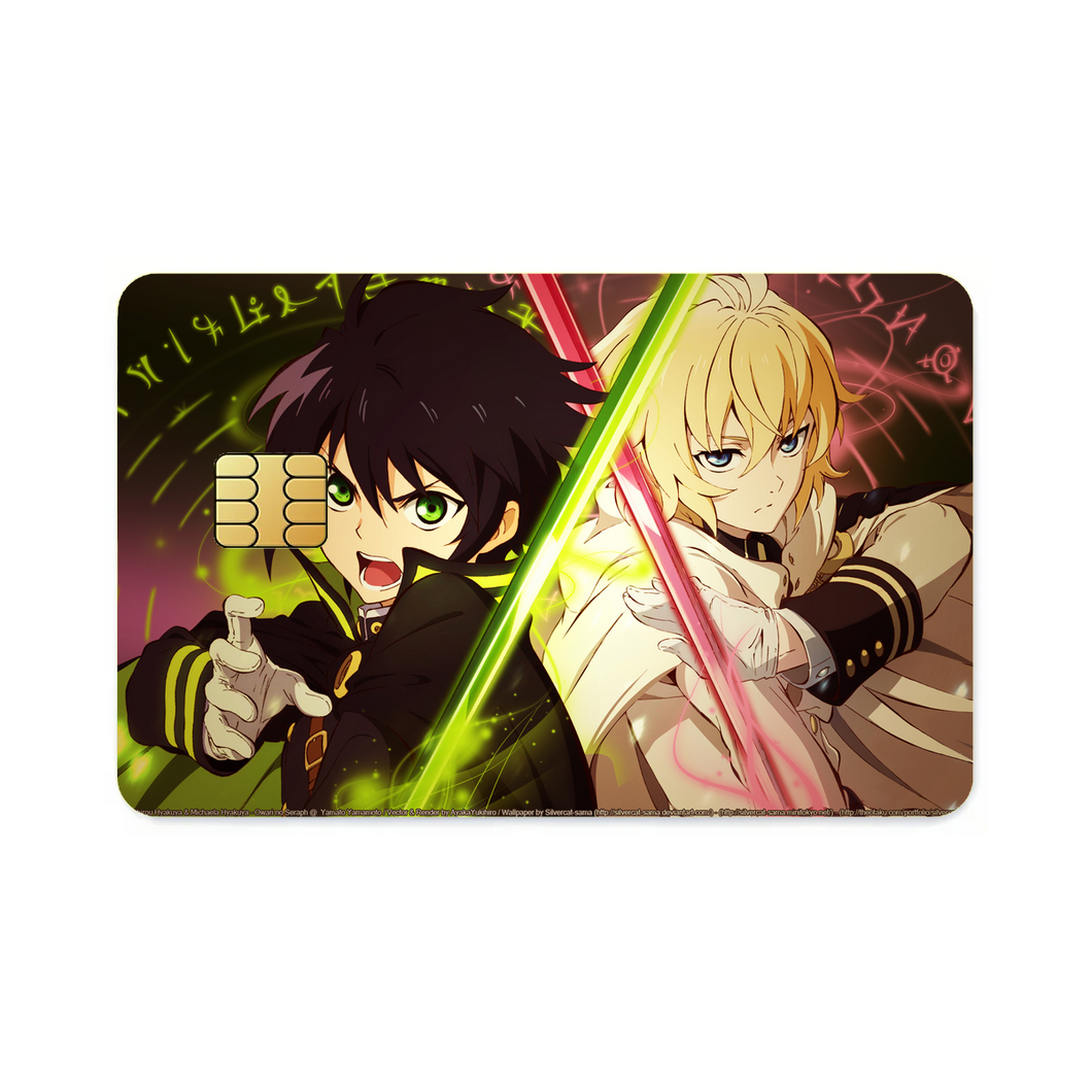 Anime Seraph of the End Credit Card Skins (4-in-1 Pack)