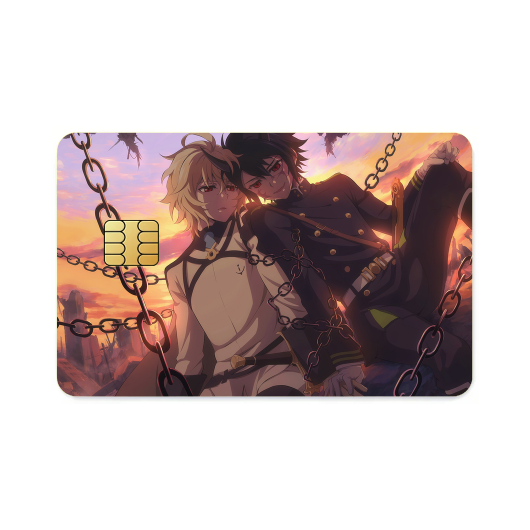 Anime Seraph of the End Credit Card Skins (4-in-1 Pack)