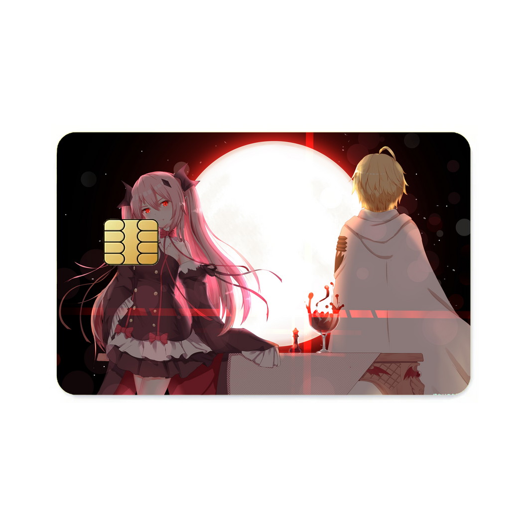 Anime Seraph of the End Credit Card Skins (4-in-1 Pack)