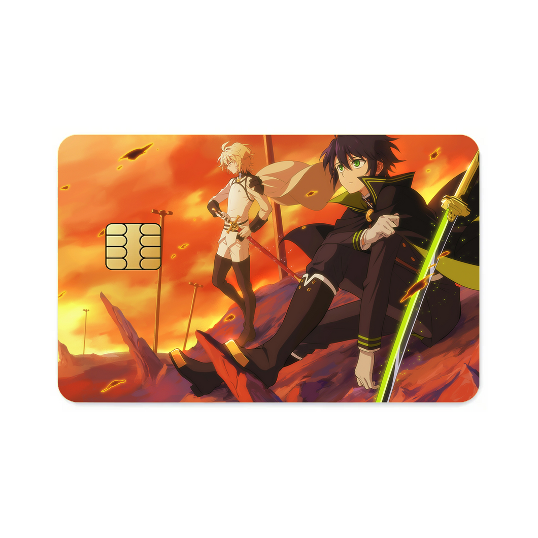 Anime Seraph of the End  Credit Card Skins (4-in-1 Pack)