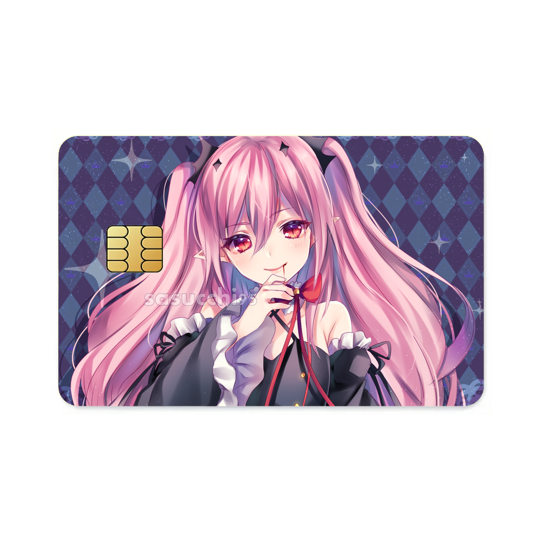 Anime Seraph of the End Credit Card Skins (4-in-1 Pack)