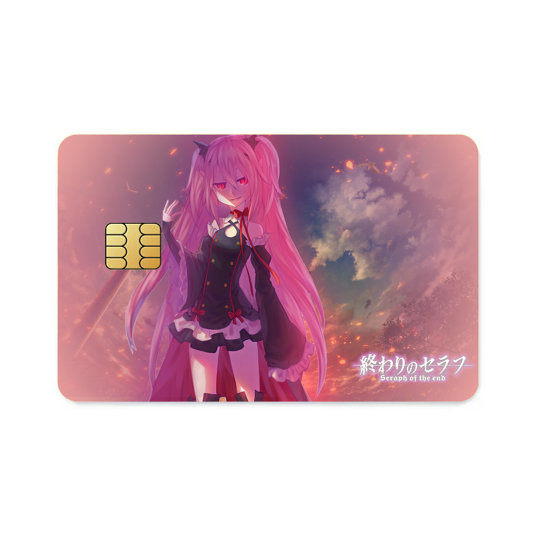 Anime Seraph of the End Credit Card Skins (4-in-1 Pack)
