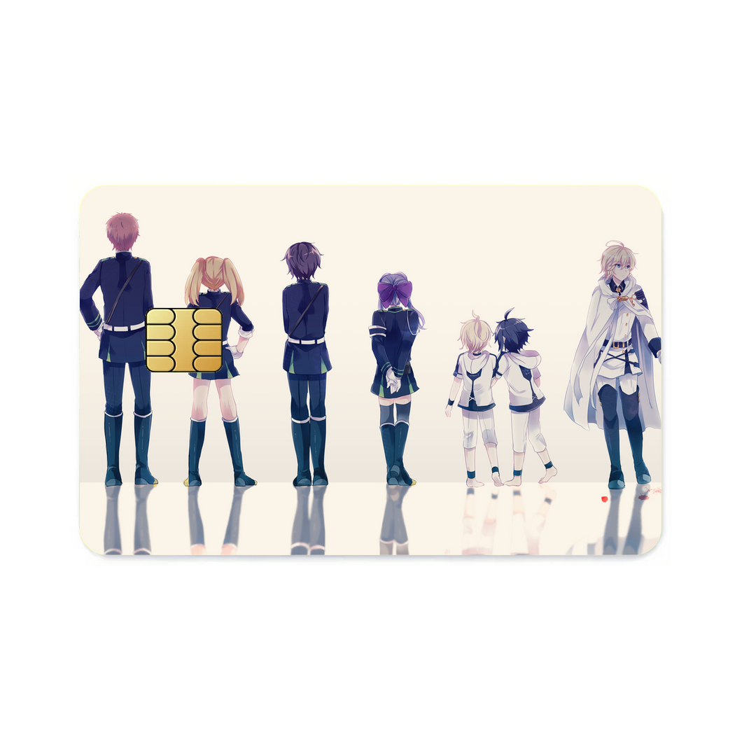 Anime Seraph of the End  Credit Card Skins (4-in-1 Pack)