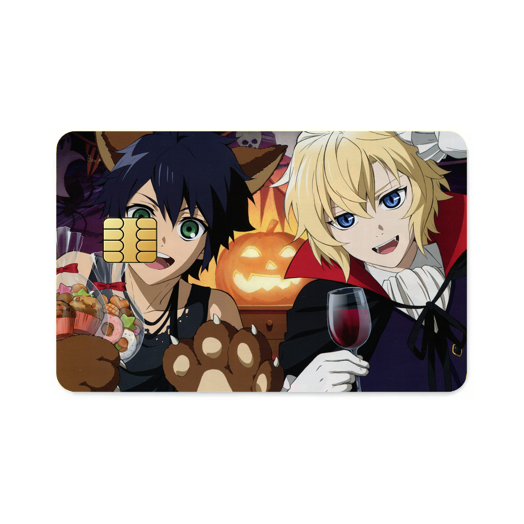 Anime Seraph of the End  Credit Card Skins (4-in-1 Pack)
