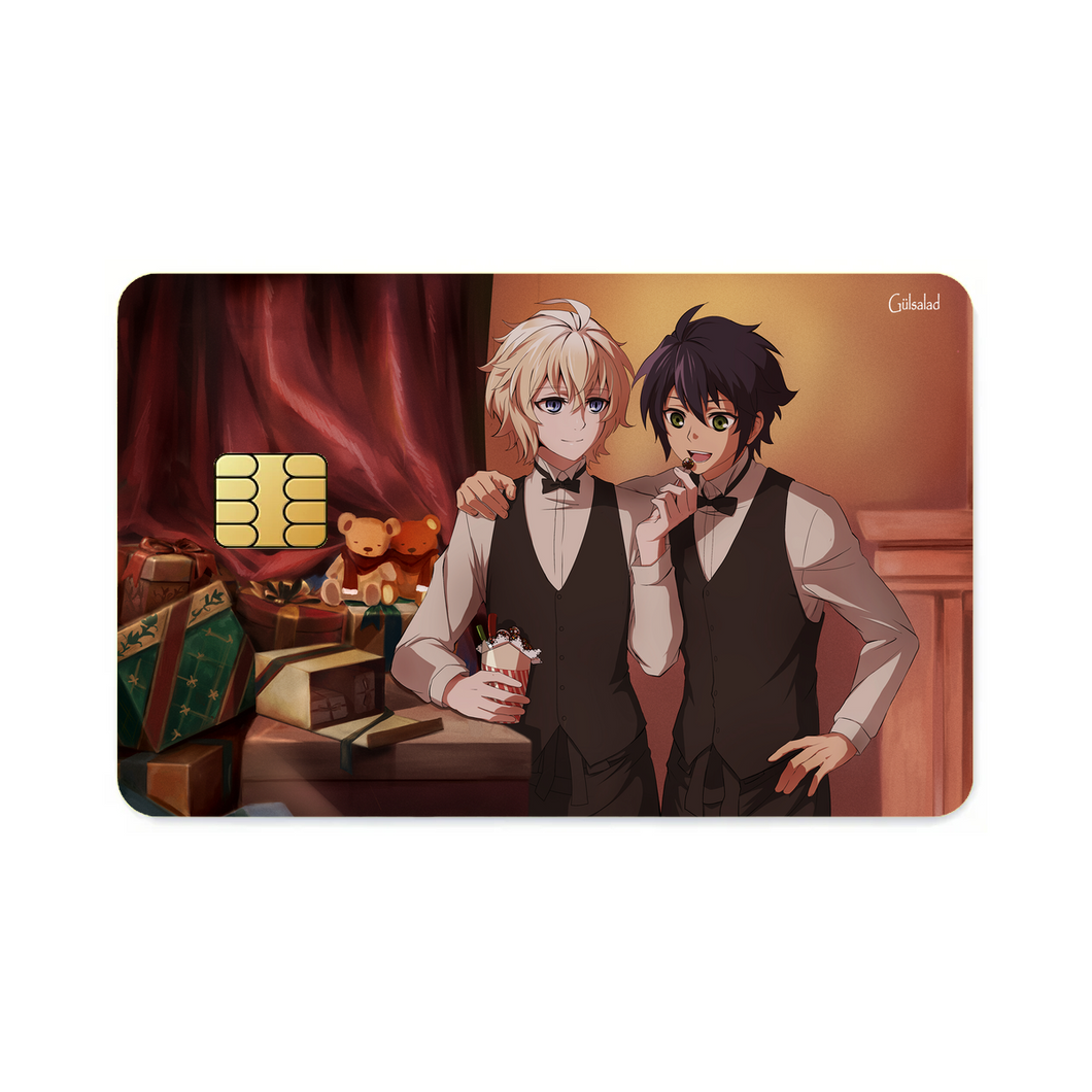 Anime Seraph of the End  Credit Card Skins (4-in-1 Pack)