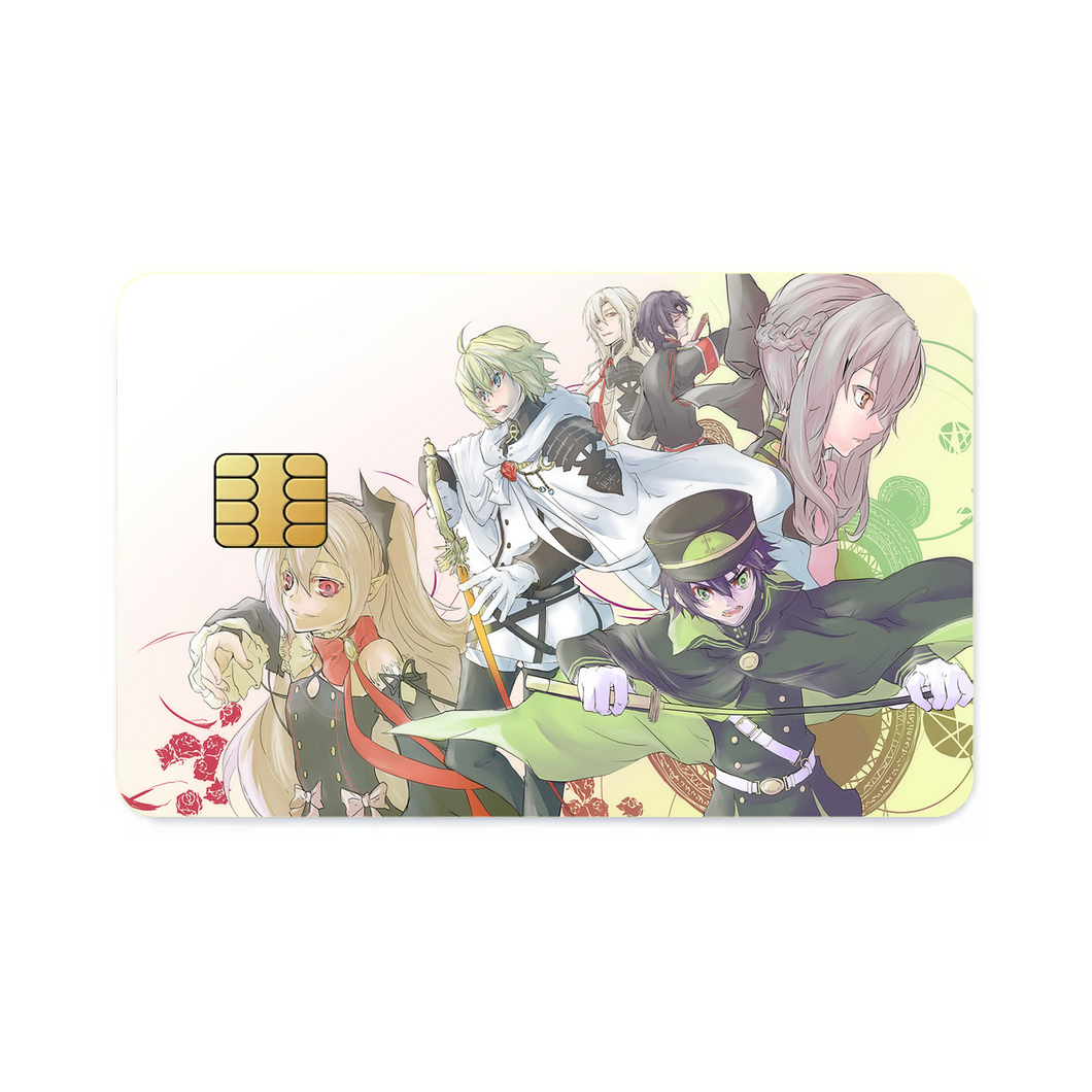Anime Seraph of the End Credit Card Skins (4-in-1 Pack)