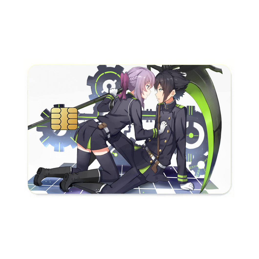 Anime Seraph of the End Credit Card Skins (4-in-1 Pack)
