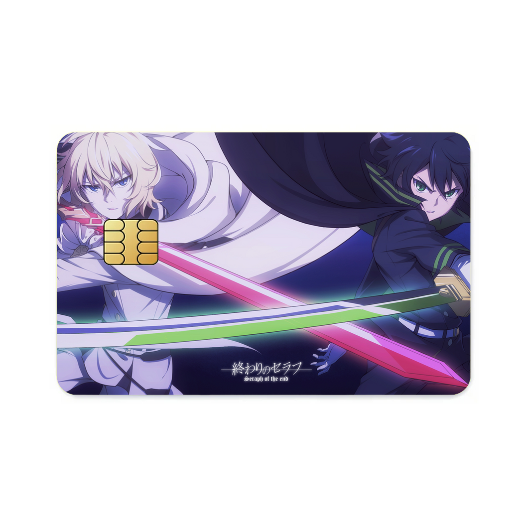 Anime Seraph of the End  Credit Card Skins (4-in-1 Pack)