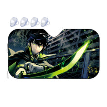 Load image into Gallery viewer, Anime Seraph of the Endr Car Sunshade

