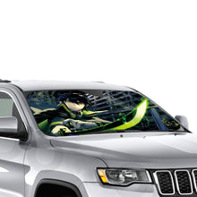 Load image into Gallery viewer, Anime Seraph of the Endr Car Sunshade
