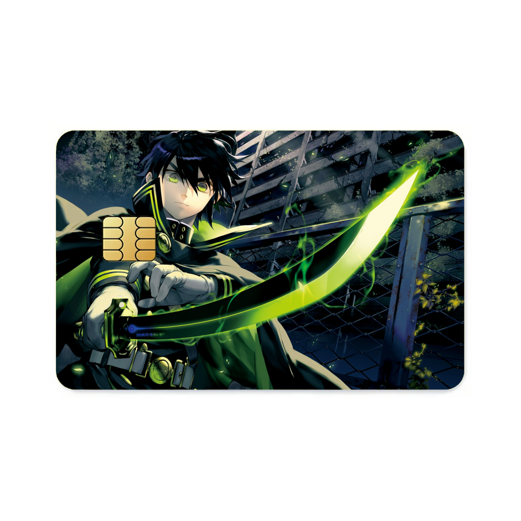 Anime Seraph of the Endr Credit Card Skins (4-in-1 Pack)